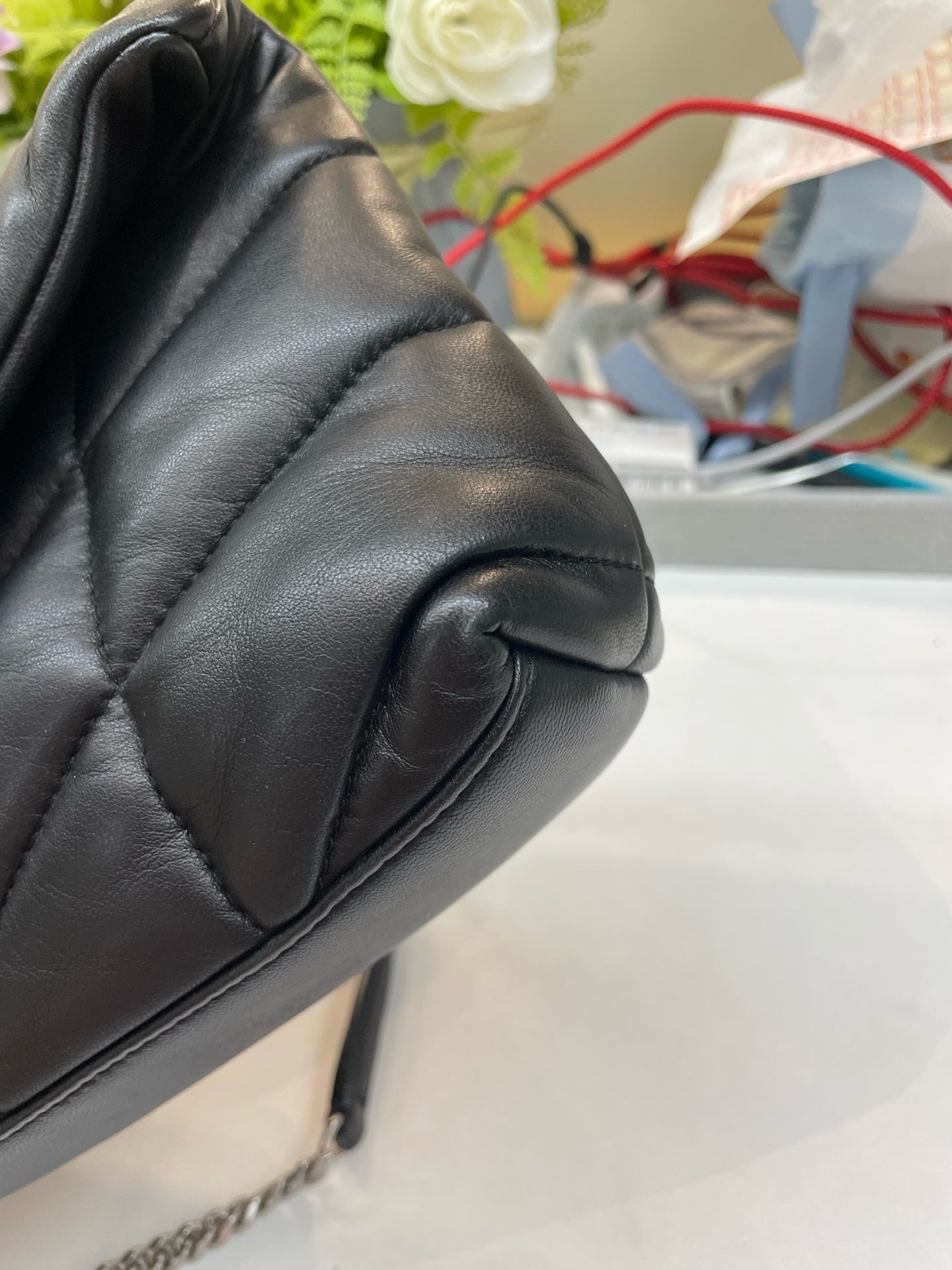 Saint Laurent - Puffer - Leather - Black - (mini)