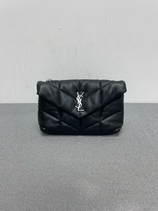 Saint Laurent - Puffer - Leather - Black - (small)