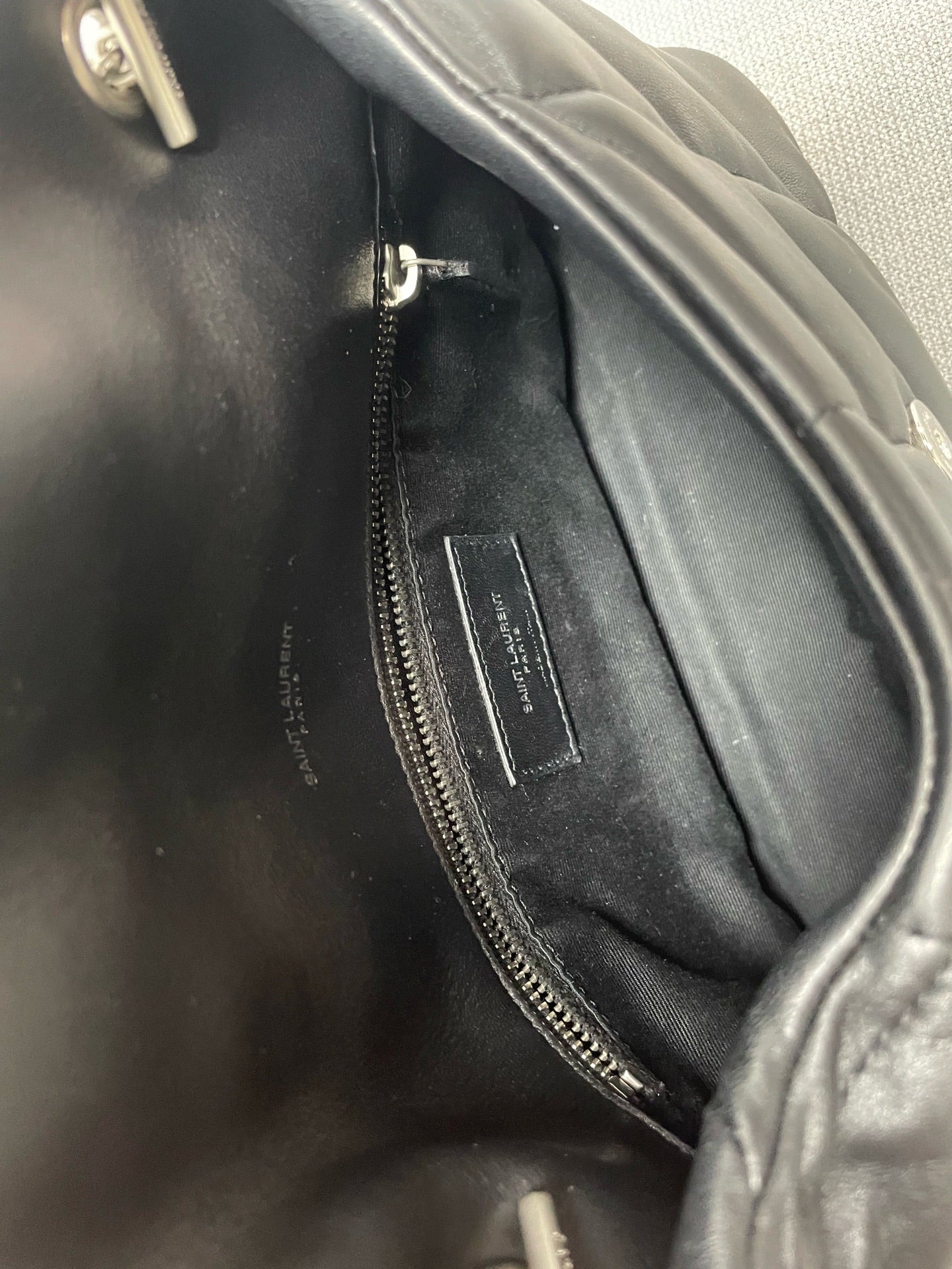 Saint Laurent - Puffer - Leather - Black - (small)