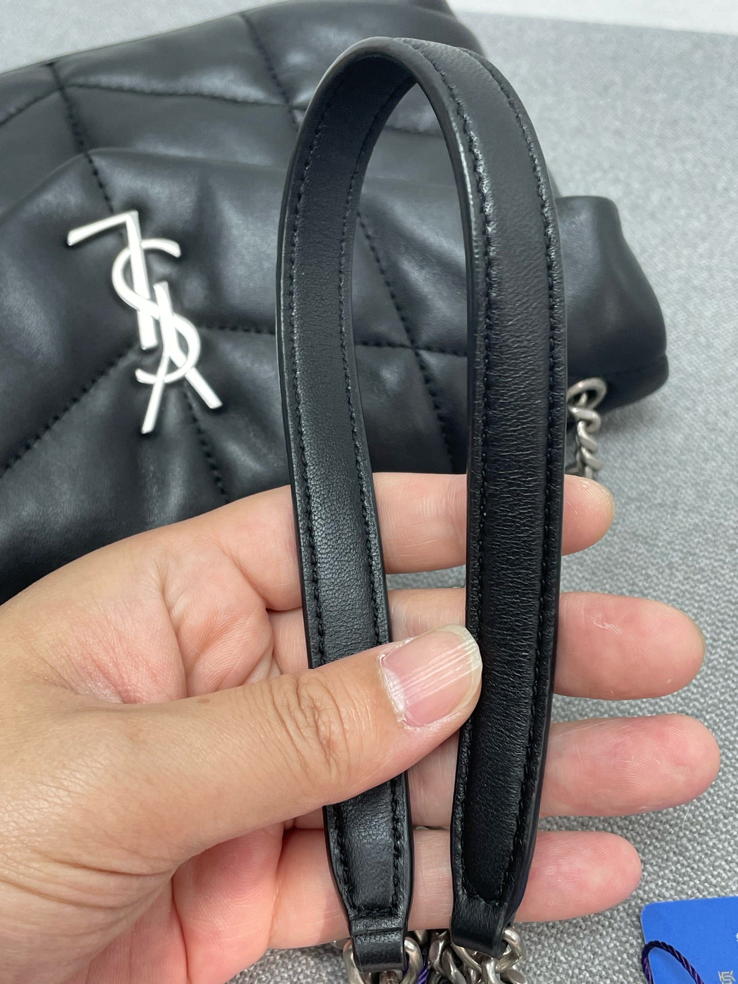 Saint Laurent - Puffer - Leather - Black - (small)