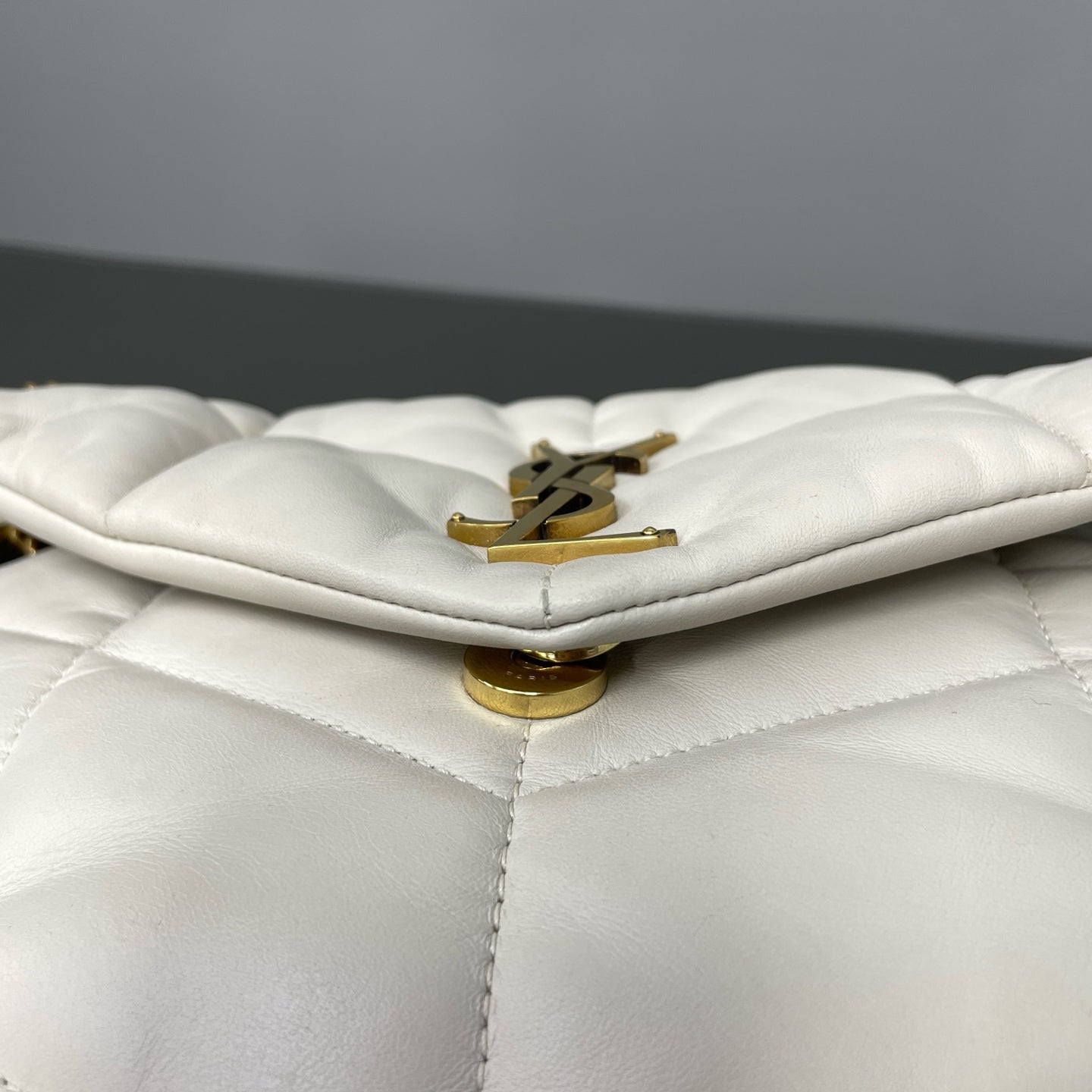 Saint Laurent - Puffer - Leather - White - (medium)