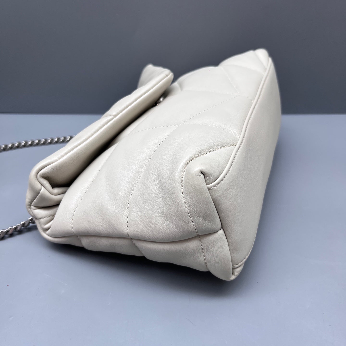 Saint Laurent - Puffer - Leather - White - (mini)