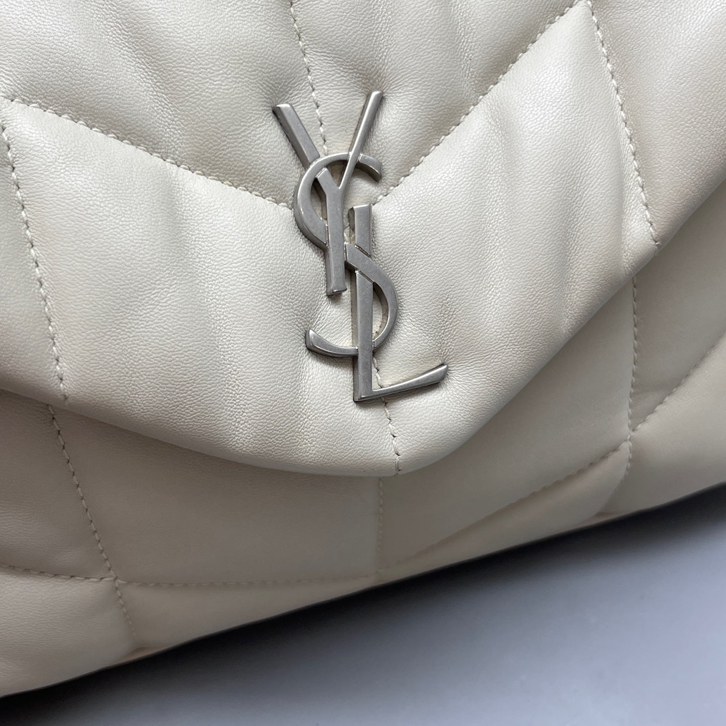 Saint Laurent - Puffer - Leather - White - (mini)
