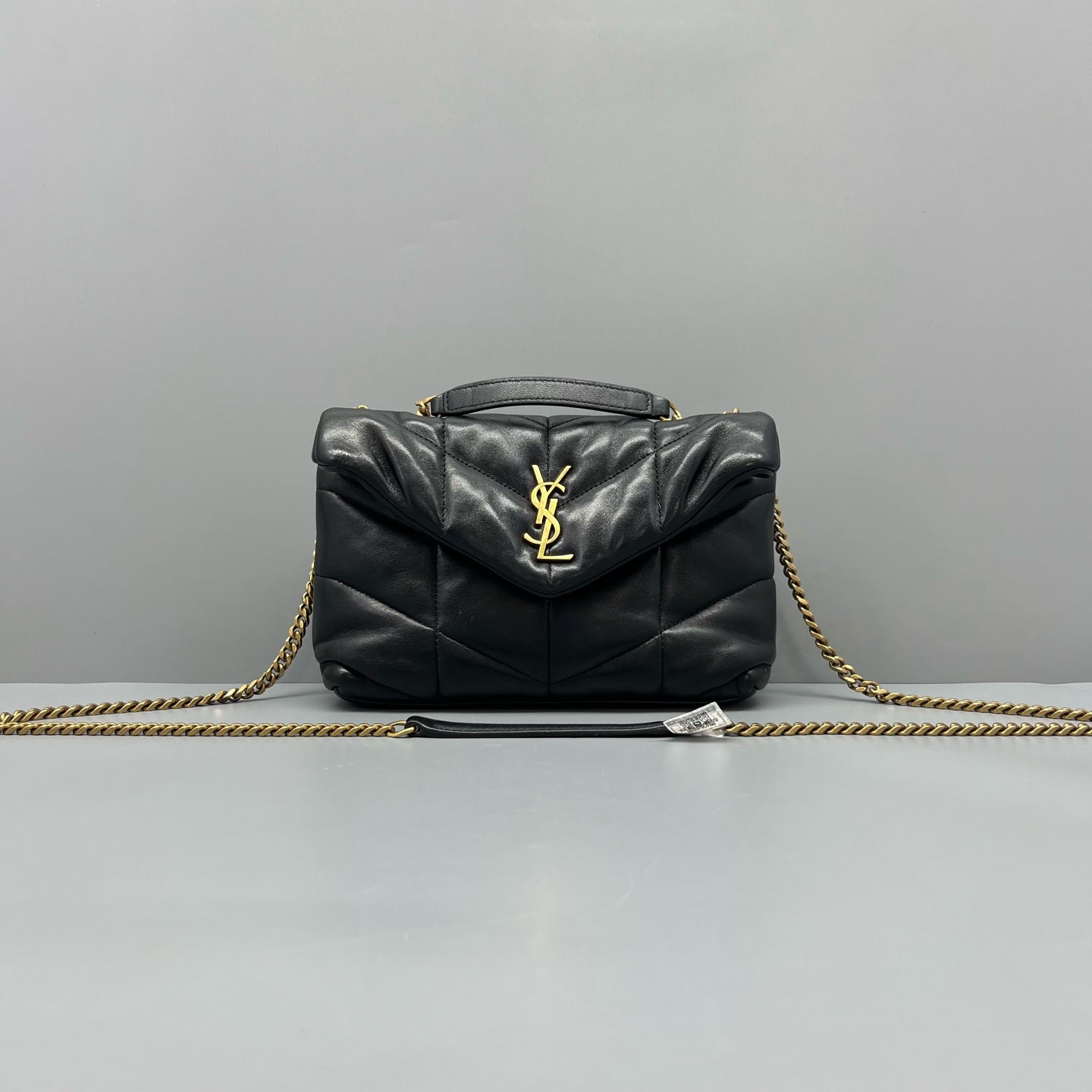 Saint Laurent - Puffer Mini - Leather - Black - (mini)
