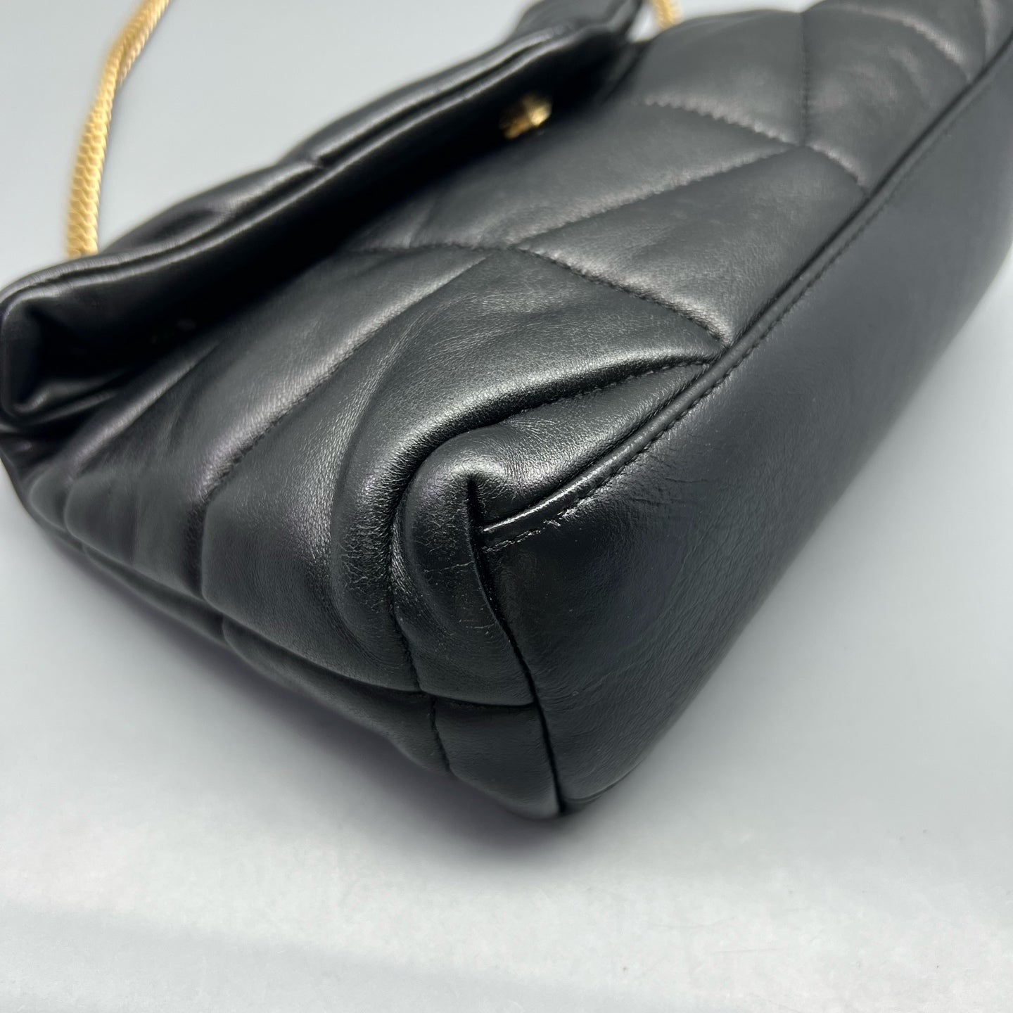 Saint Laurent - Puffer Mini - Leather - Black - (mini)