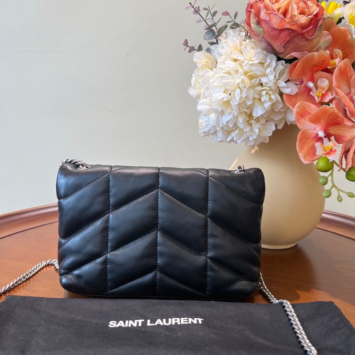 Saint Laurent - Puffer Mini - Leather - Black - (mini)