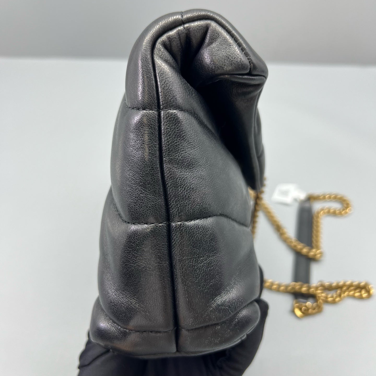 Saint Laurent - Puffer Mini - Leather - Black - (mini)