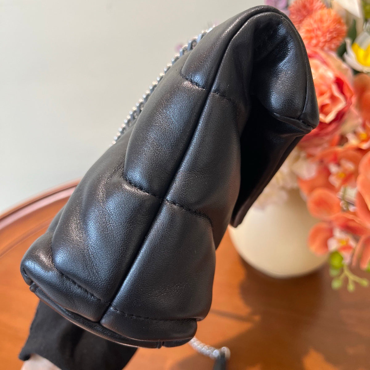 Saint Laurent - Puffer Mini - Leather - Black - (mini)