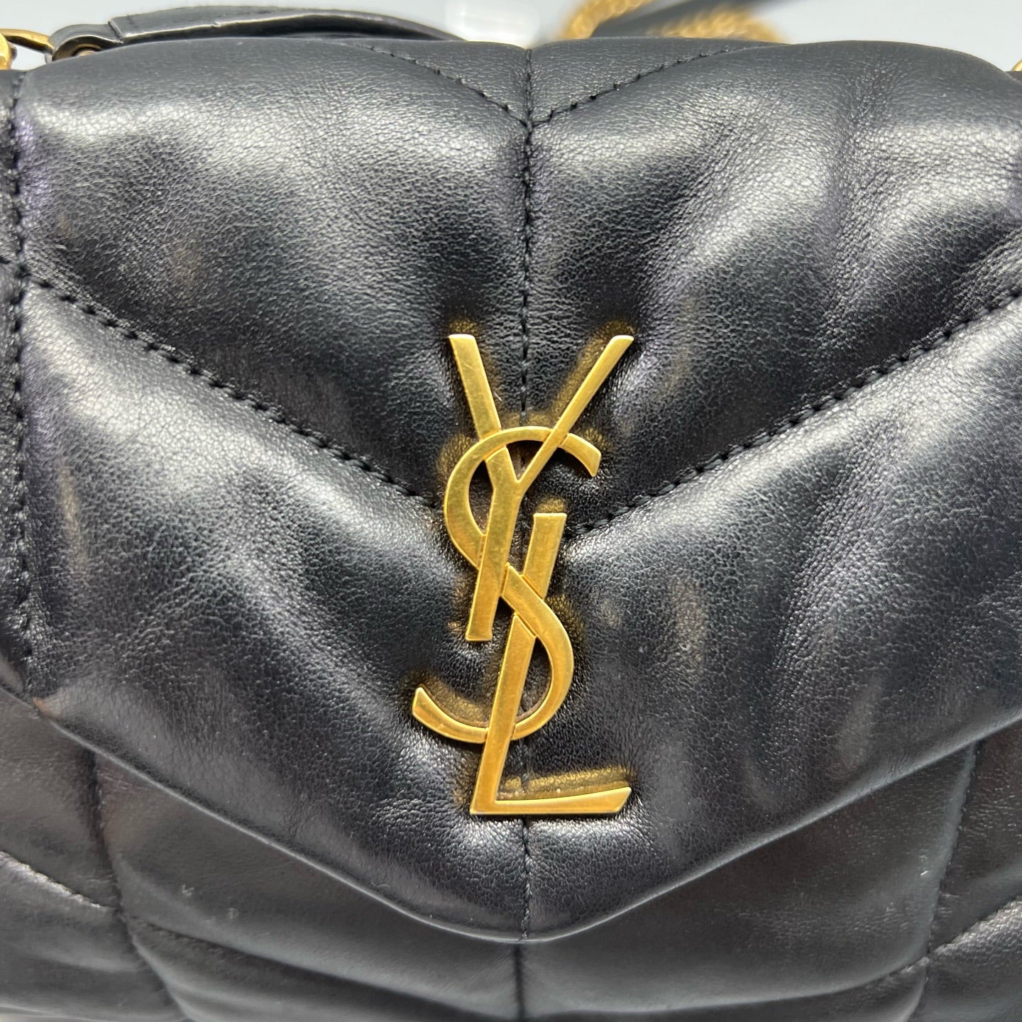 Saint Laurent - Puffer Mini - Leather - Black - (mini)