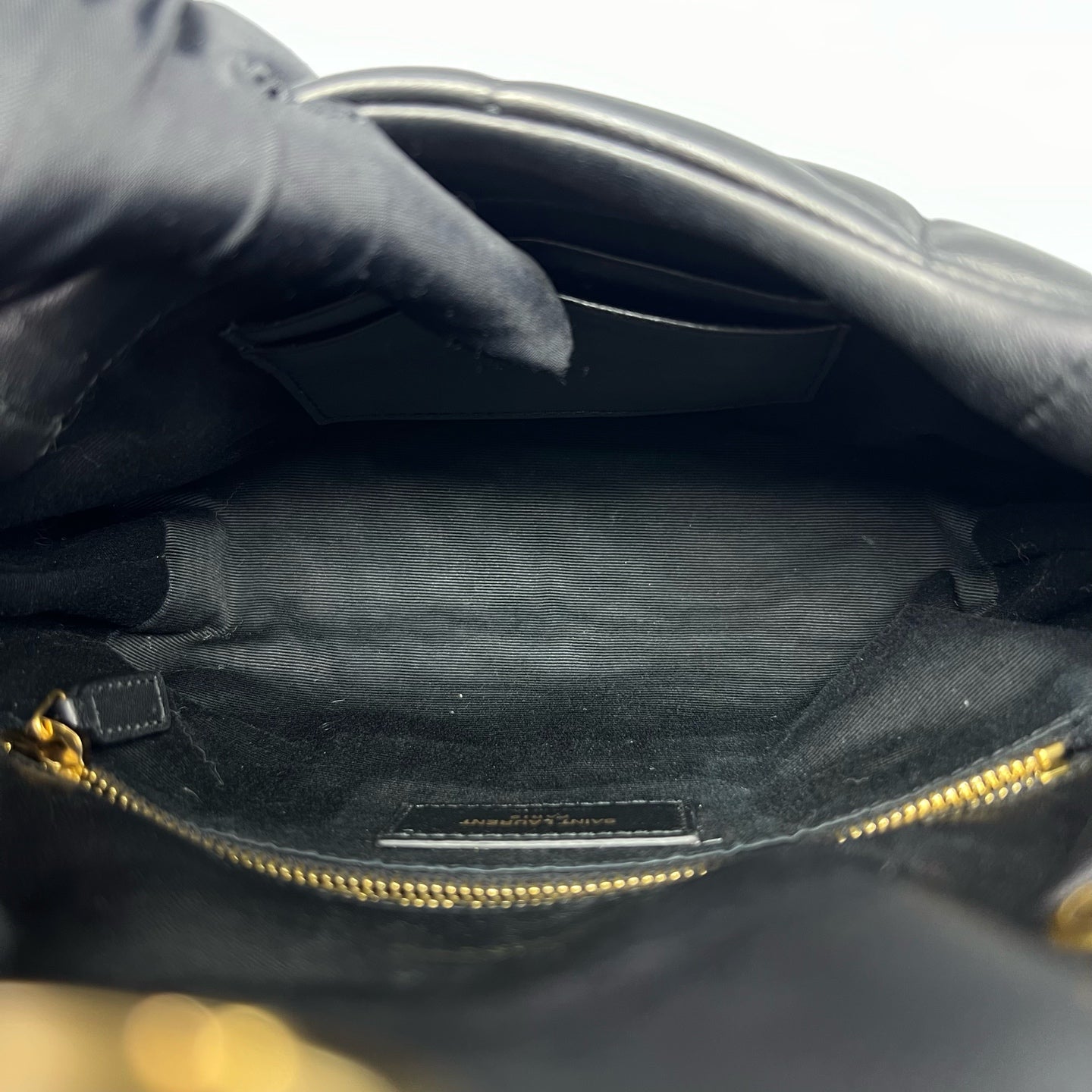 Saint Laurent - Puffer Mini - Leather - Black - (mini)