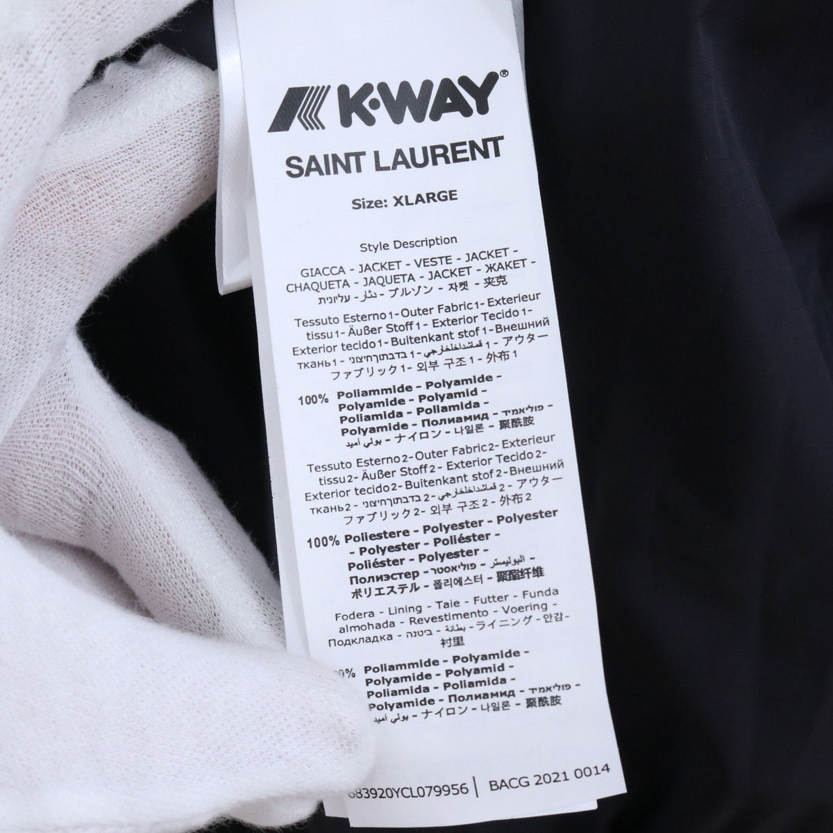Saint Laurent - Rive Droite - Polyamide - Black - (XL)