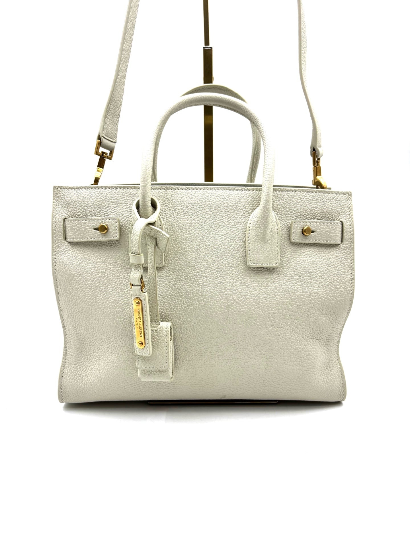 Saint Laurent - Sac de Jour - Leather - White