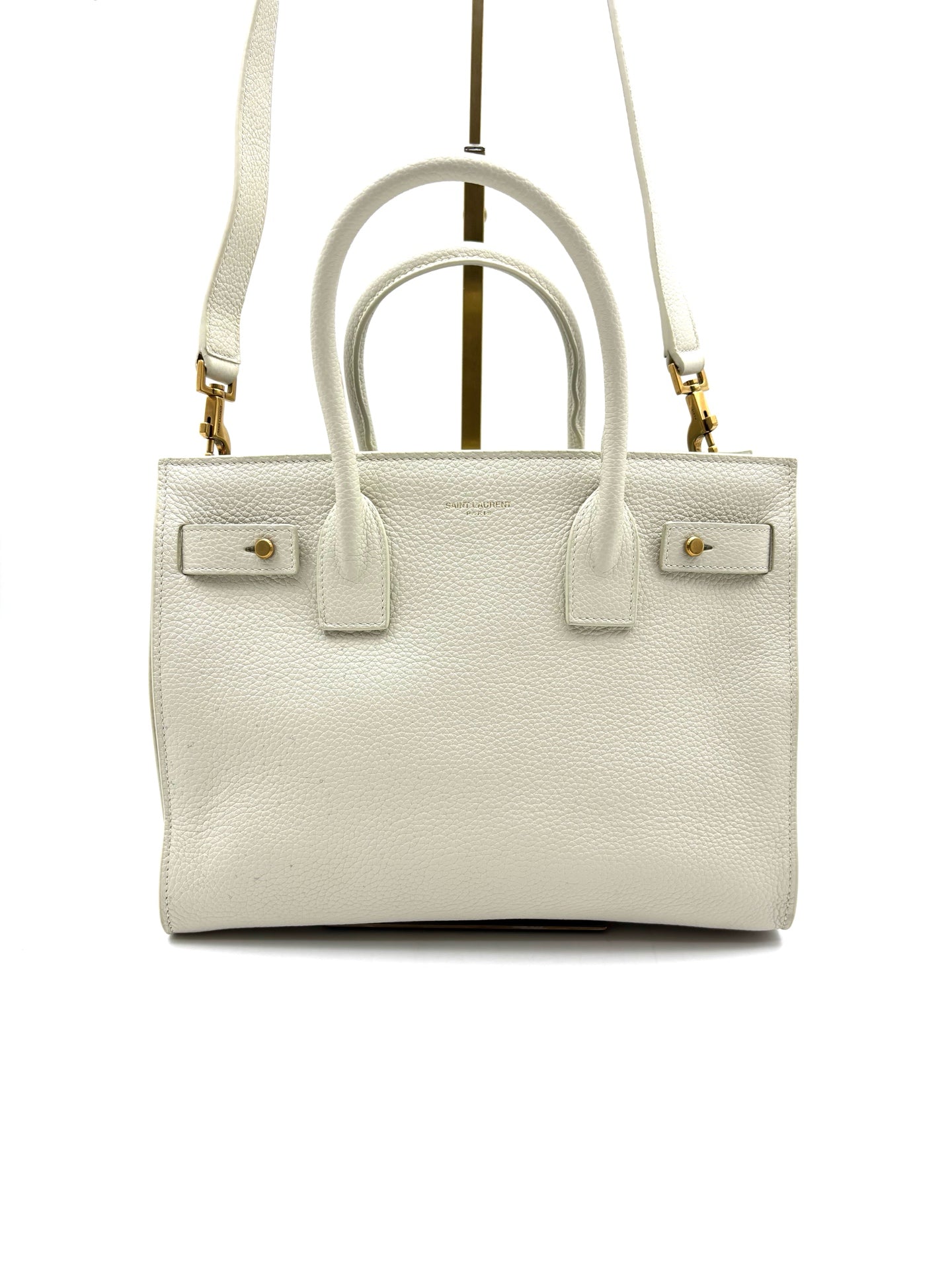 Saint Laurent - Sac de Jour - Leather - White
