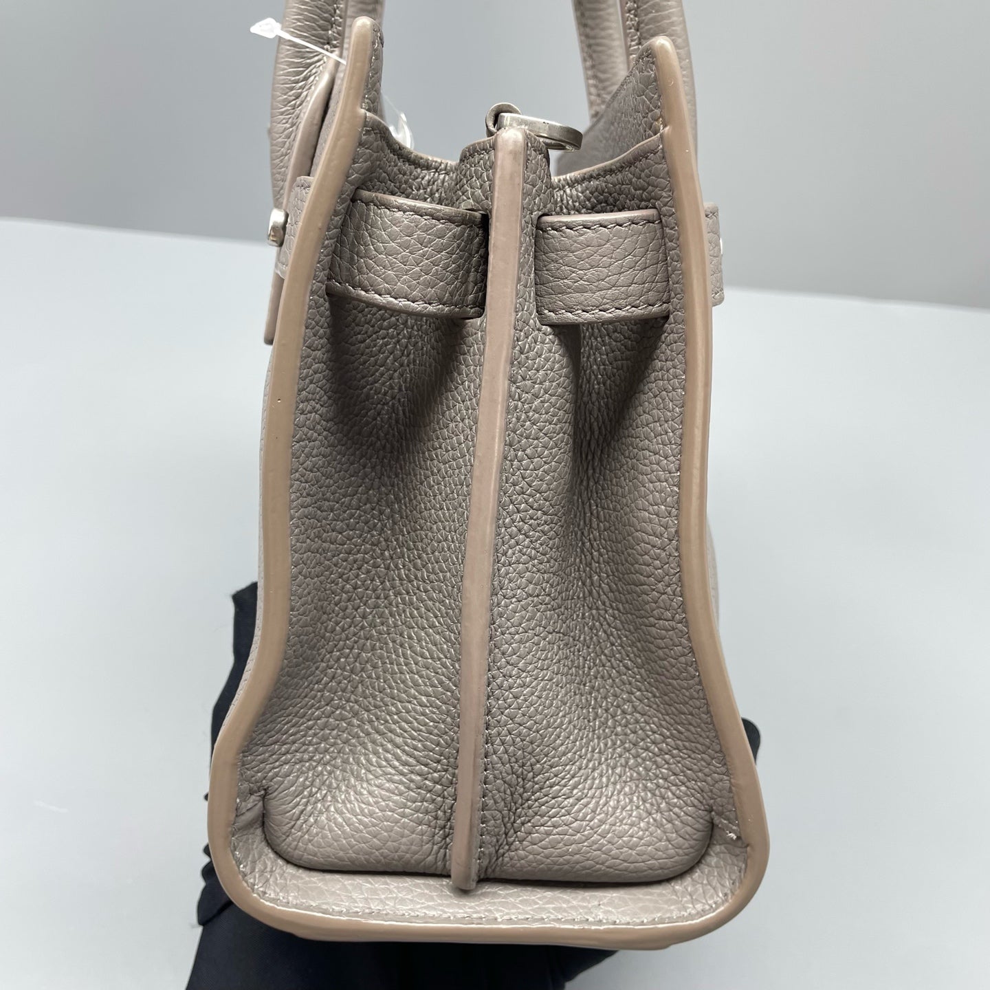 Saint Laurent - Sac de Jour - Grained leather - Grey - (mini)