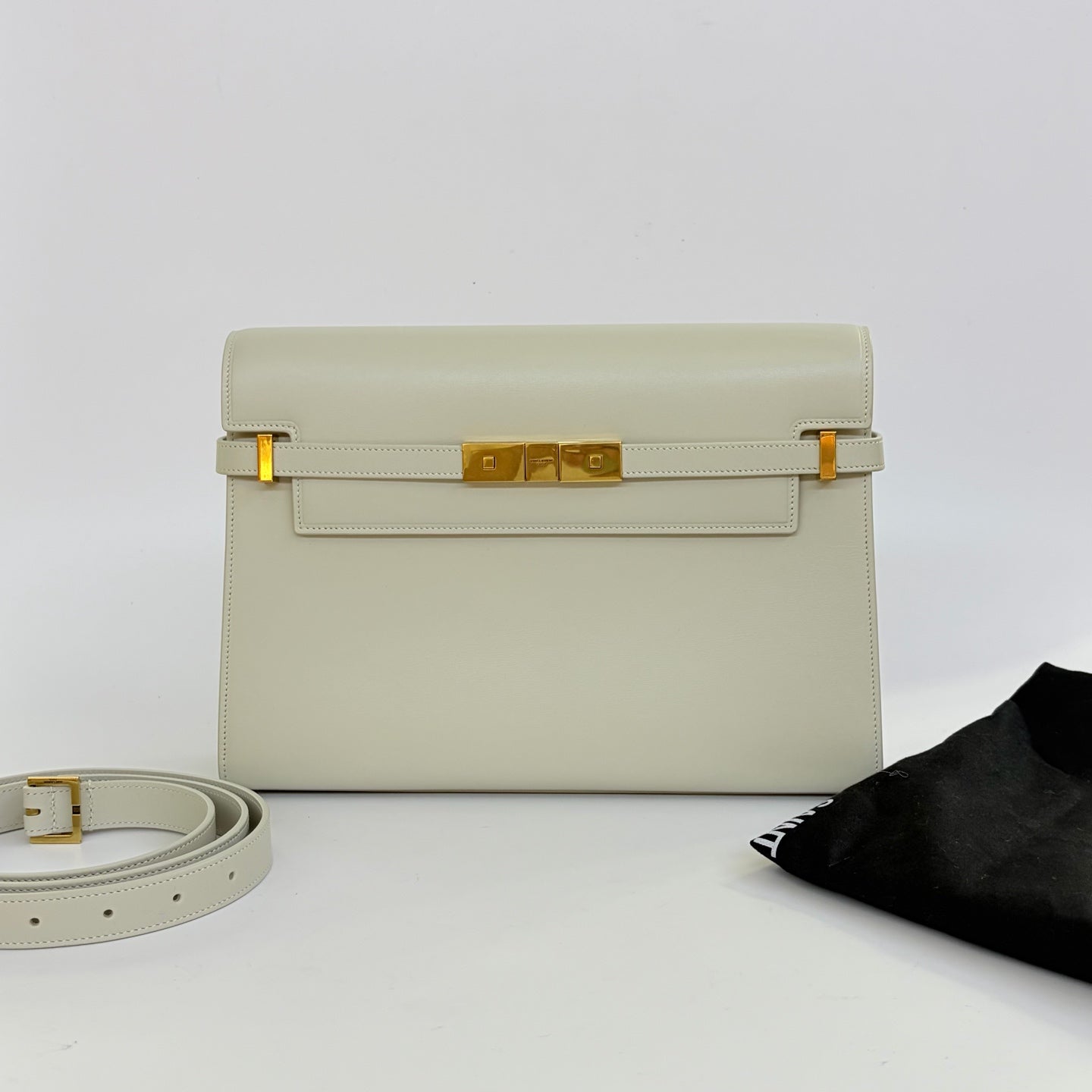 Saint Laurent - Sac De Jour - Leather - Beige - (medium)