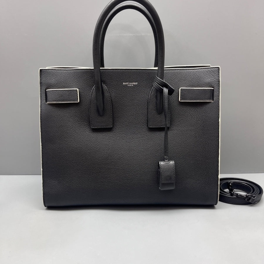 Saint Laurent - Sac de Jour - Leather - Black - (medium)