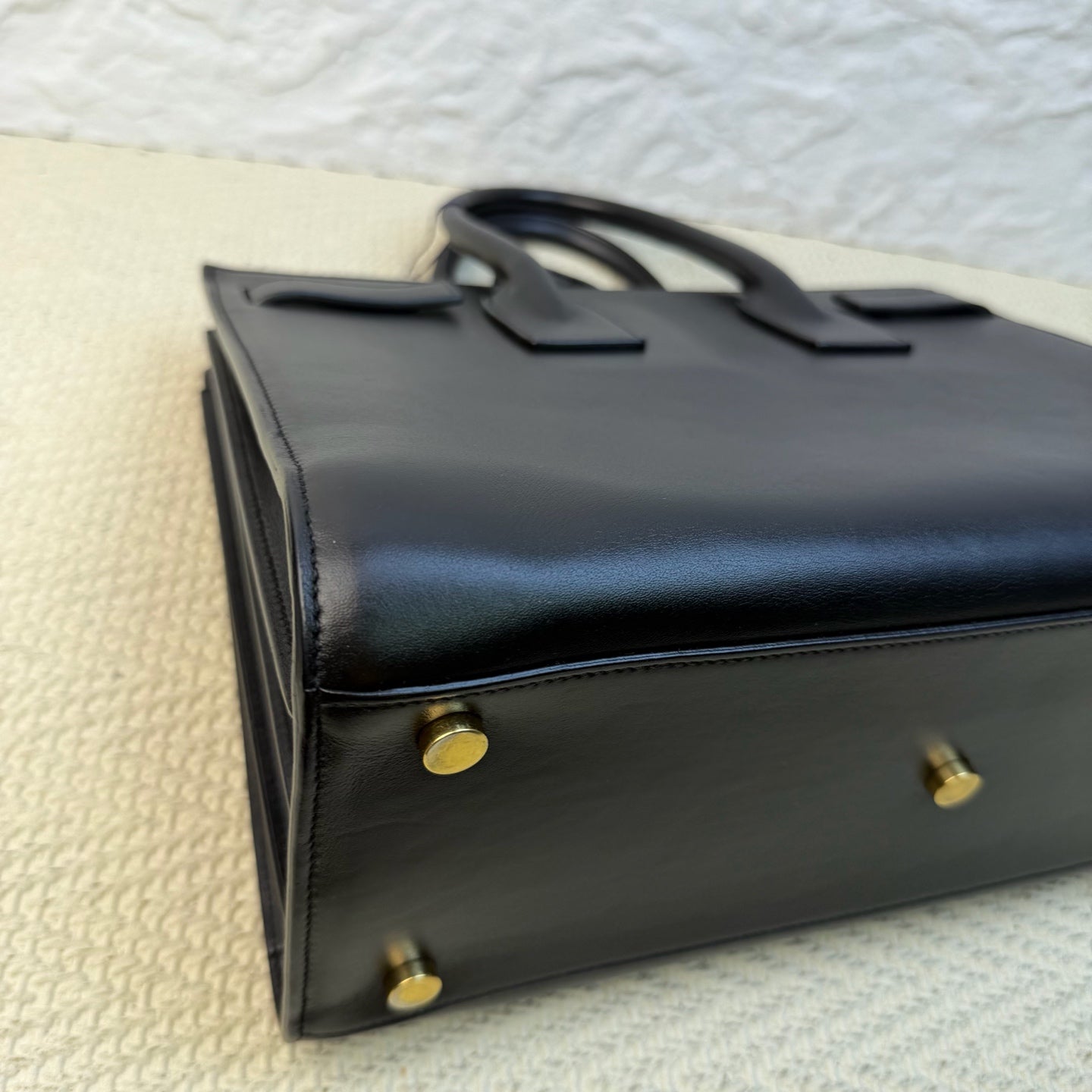 Saint Laurent - Sac De Jour - Leather - Black - (Medium)