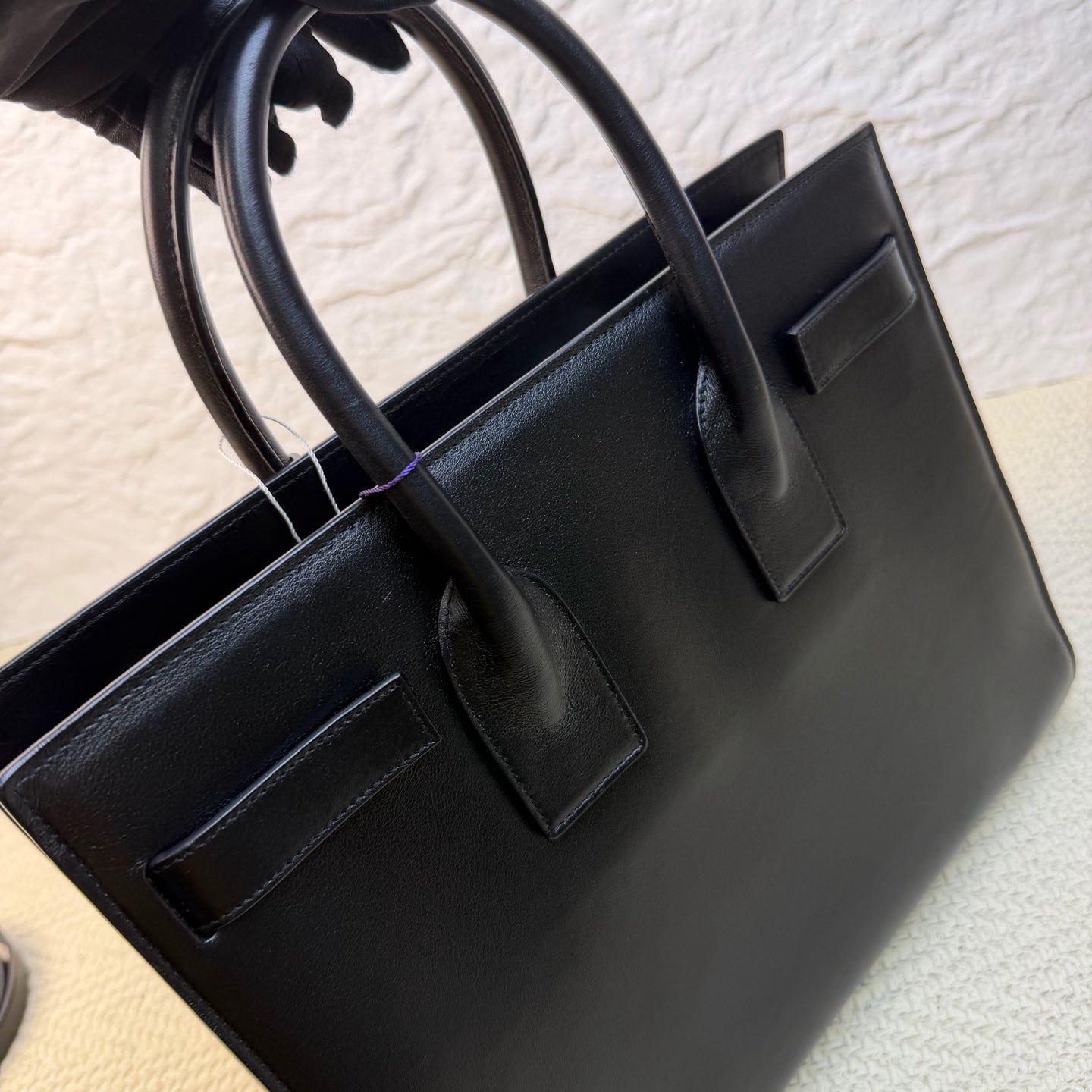 Saint Laurent - Sac De Jour - Leather - Black - (Medium)