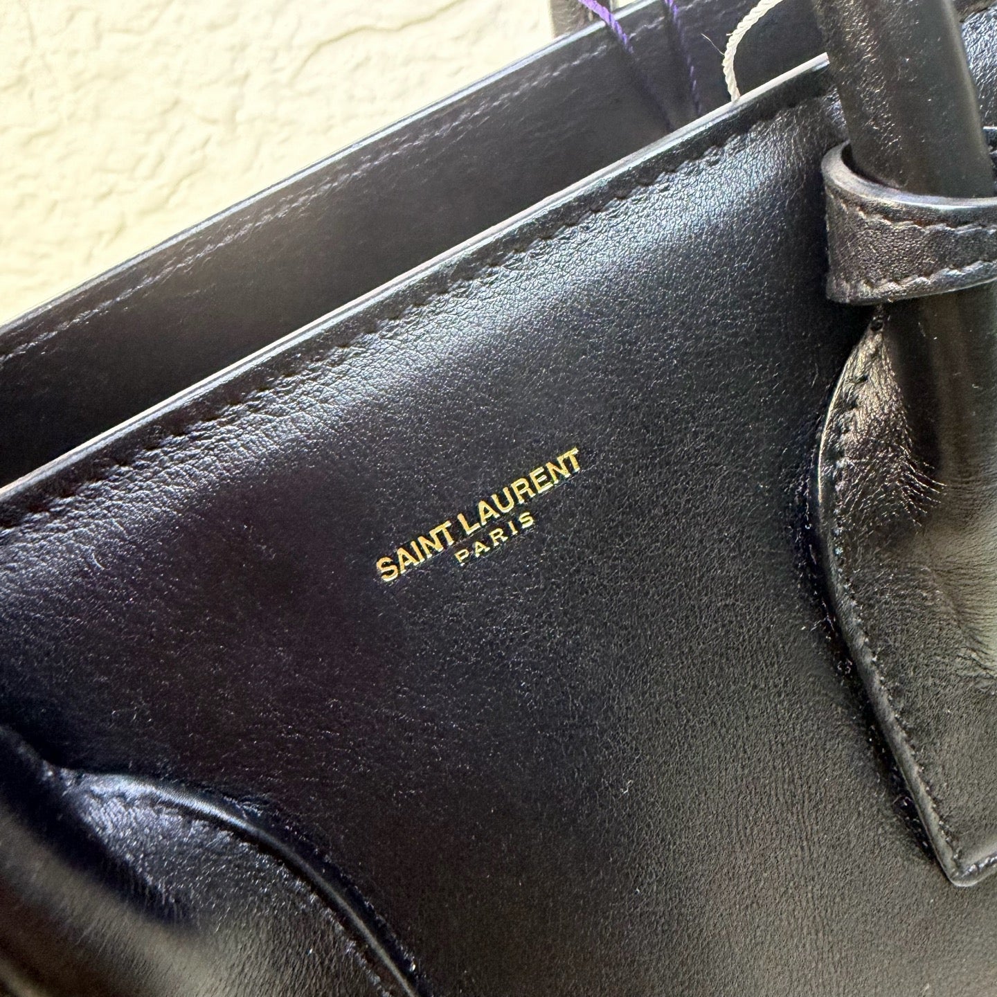Saint Laurent - Sac De Jour - Leather - Black - (Medium)