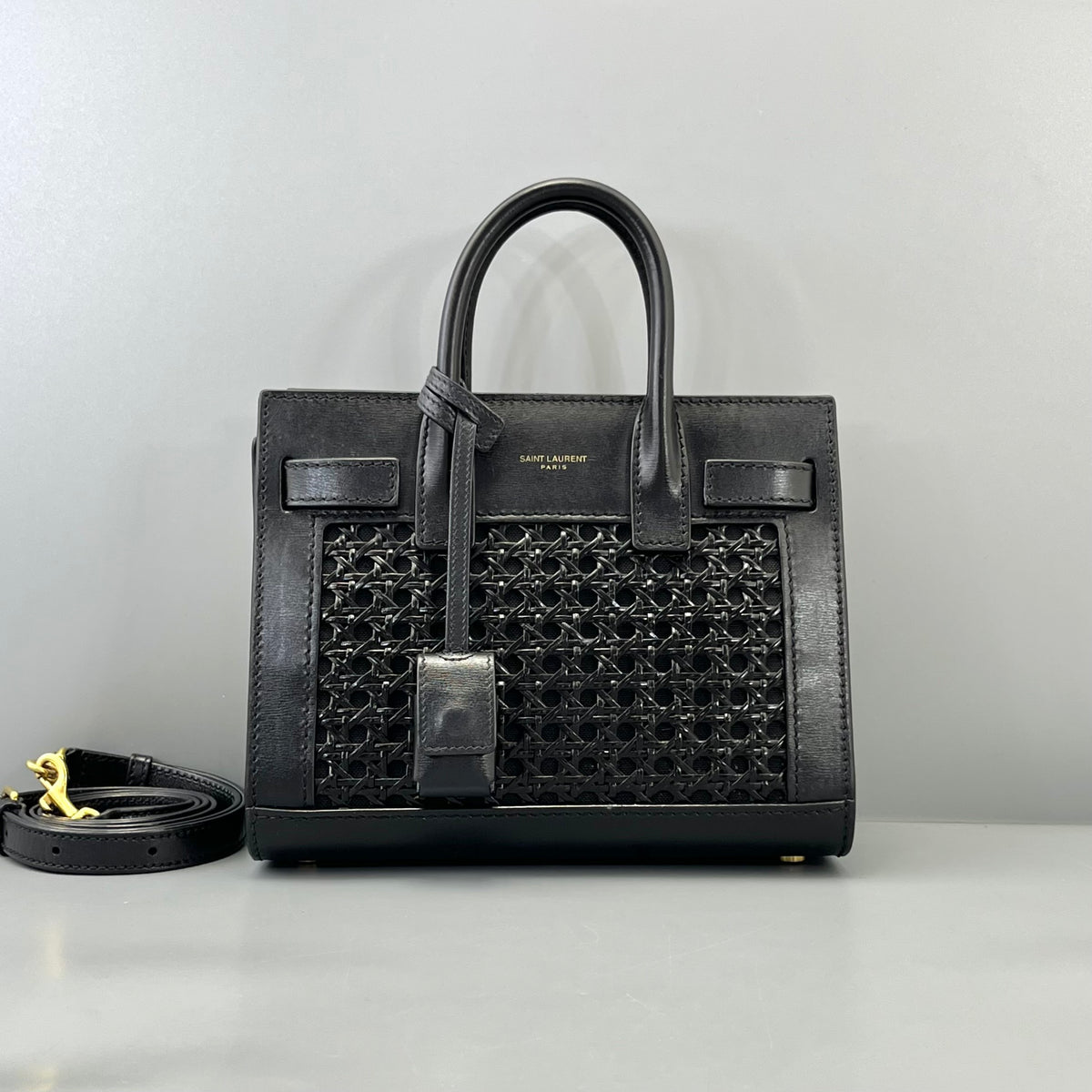 Saint Laurent - Sac de Jour - Leather - Black - (mini)