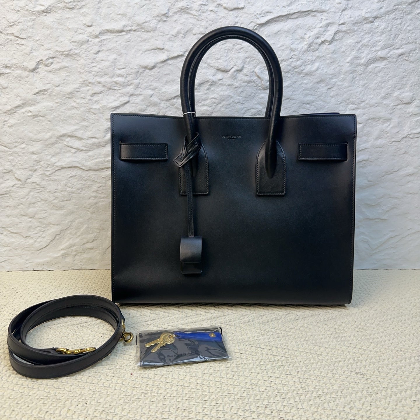 Saint Laurent - Sac De Jour - Leather - Black - (Other)