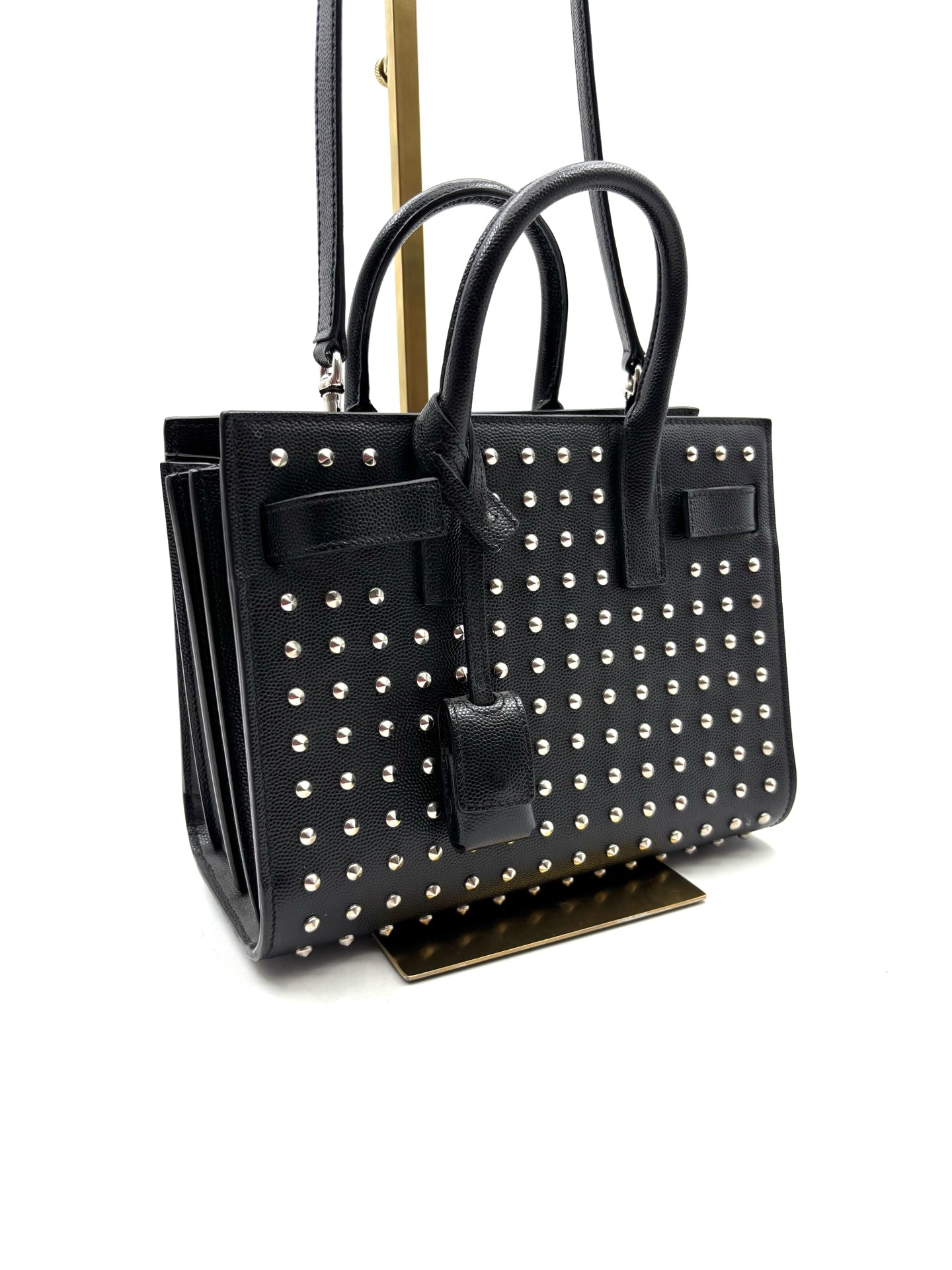 Saint Laurent - Sac De Jour - Leather - Black - (small)