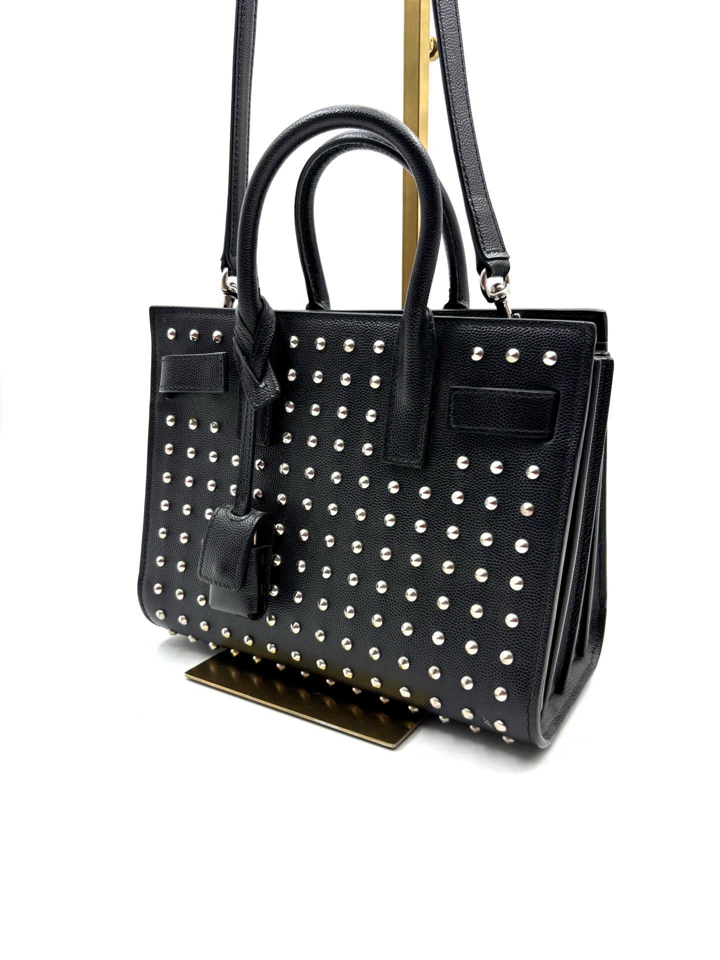 Saint Laurent - Sac De Jour - Leather - Black - (small)