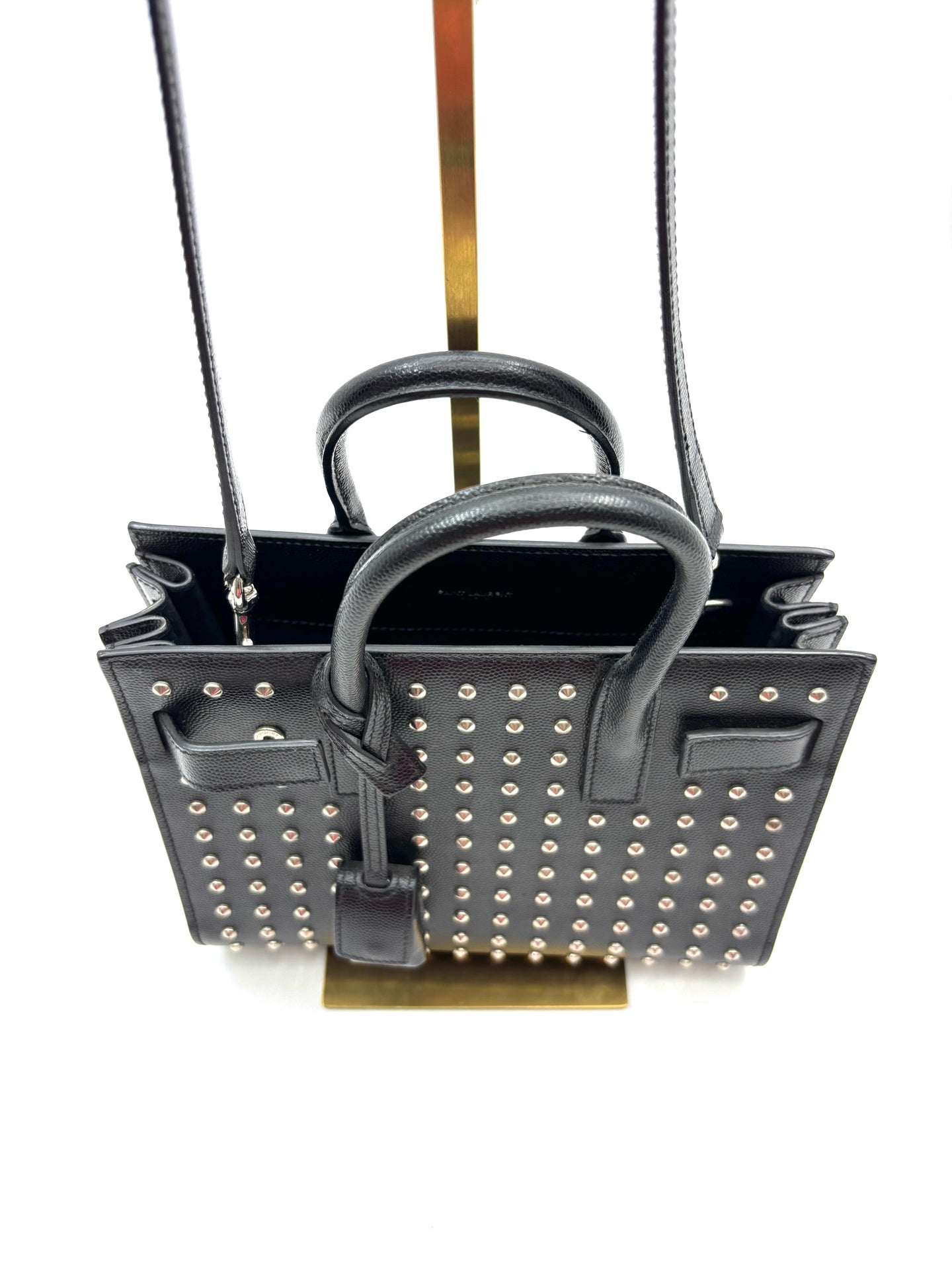 Saint Laurent - Sac De Jour - Leather - Black - (small)