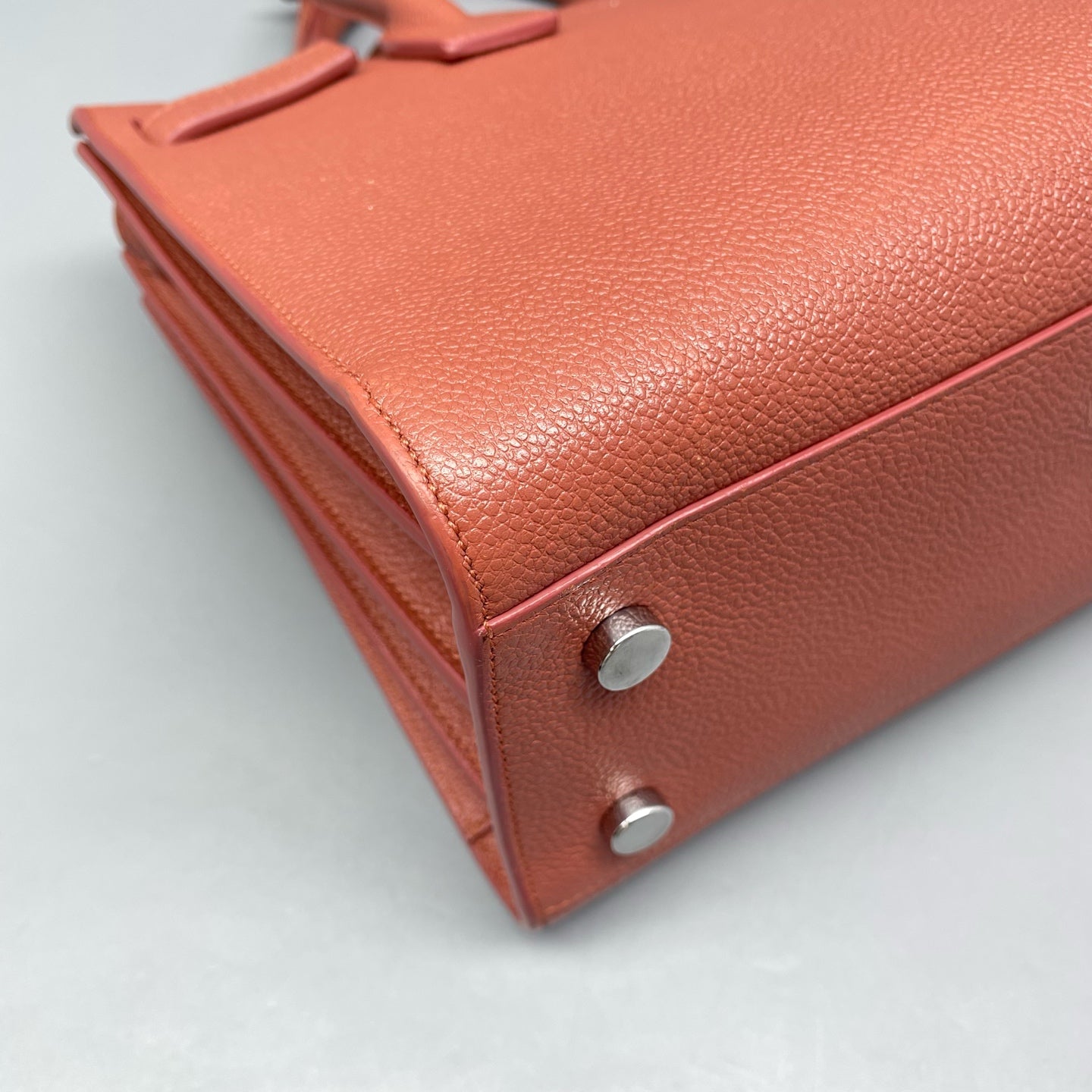 Saint Laurent - Sac de Jour - Leather - Burgundy - (small)
