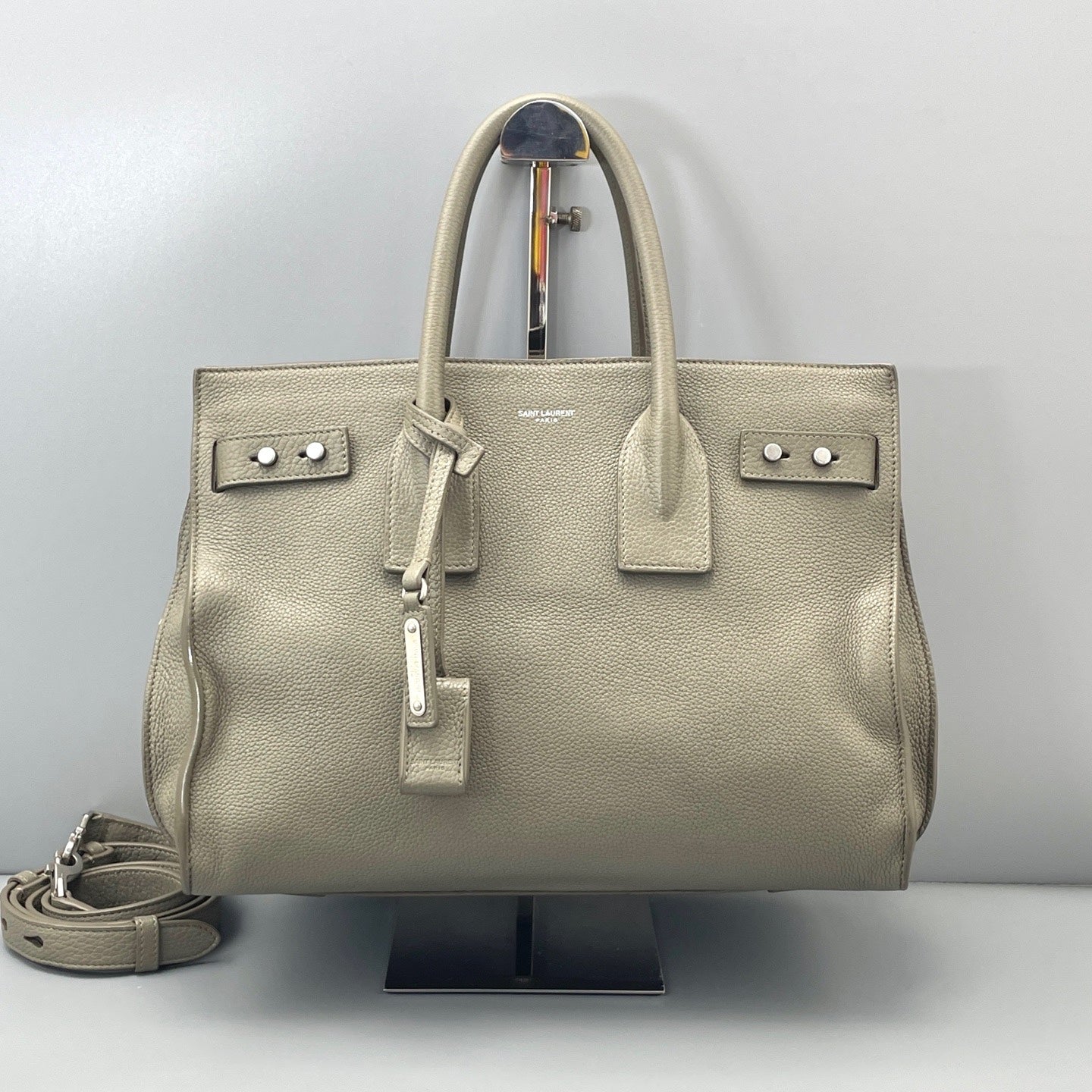 Saint Laurent - Sac de Jour - Leather - Grey - (medium)