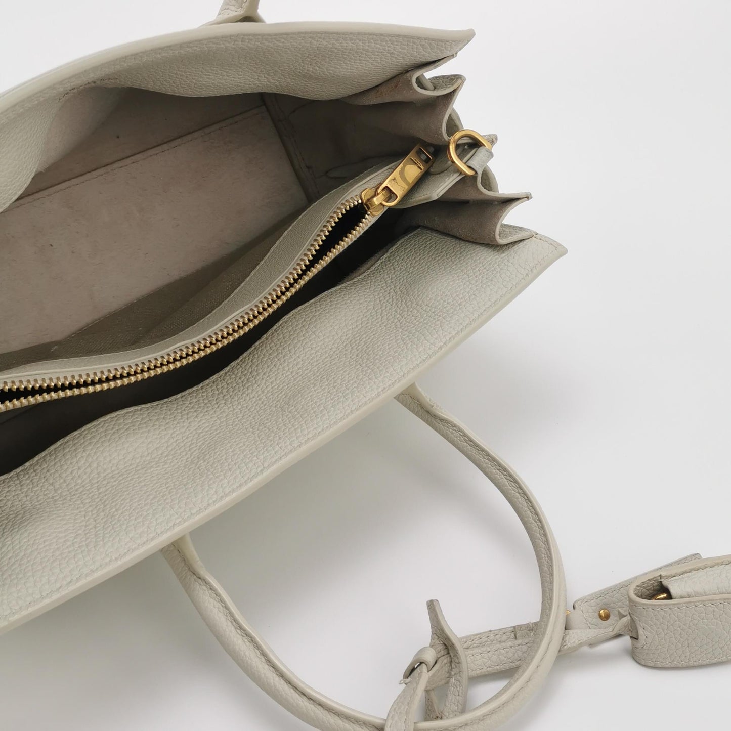 Saint Laurent - Sac de Jour - Leather - Grey - (mini)