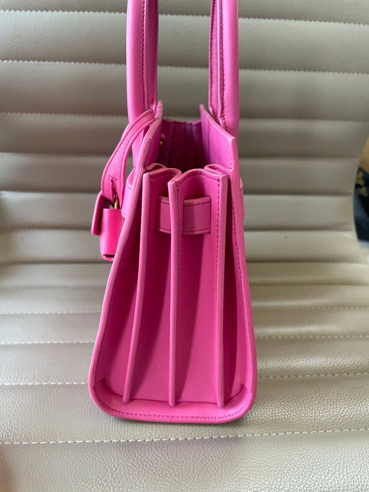 Saint Laurent - Sac de Jour - Leather - Pink