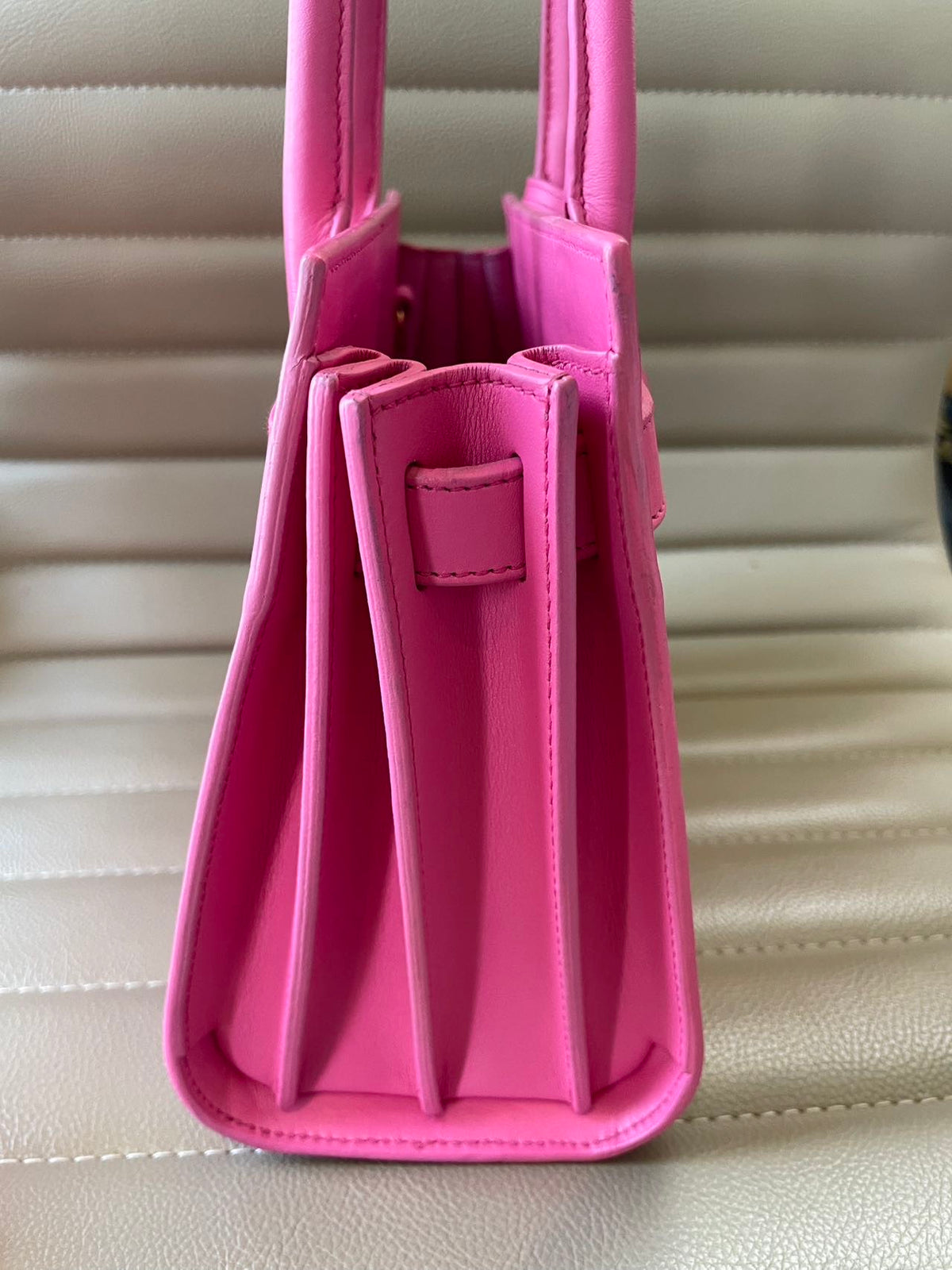 Saint Laurent - Sac de Jour - Leather - Pink