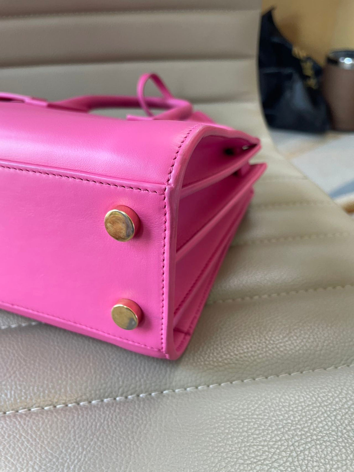 Saint Laurent - Sac de Jour - Leather - Pink