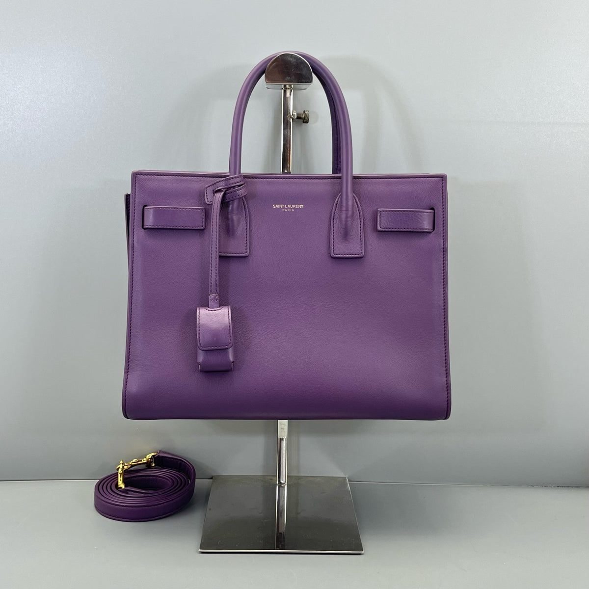 Saint Laurent - Sac de Jour - Leather - Purple - (Small)