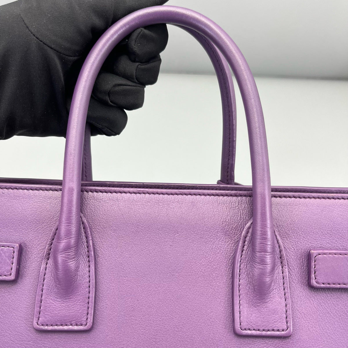 Saint Laurent - Sac de Jour - Leather - Purple - (Small)