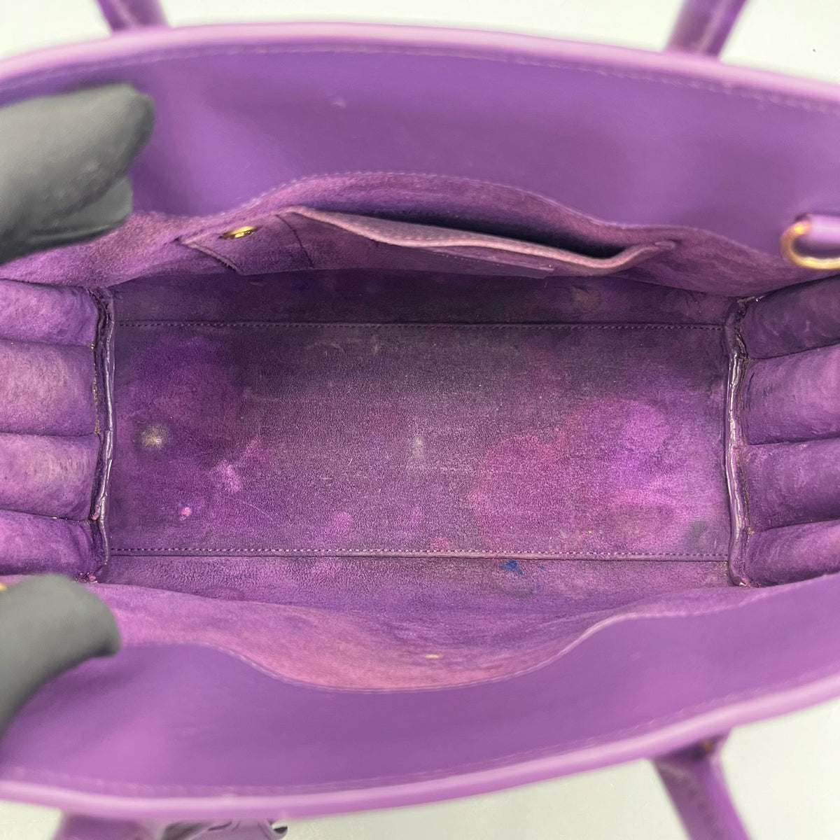 Saint Laurent - Sac de Jour - Leather - Purple - (Small)