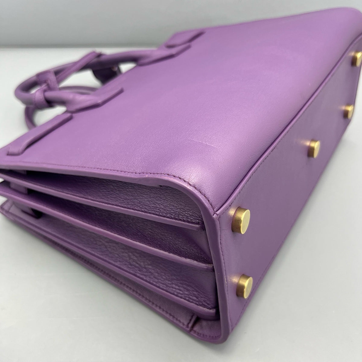 Saint Laurent - Sac de Jour - Leather - Purple - (Small)