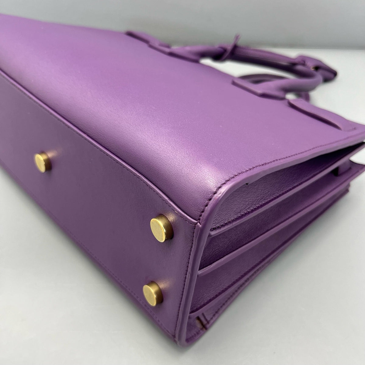 Saint Laurent - Sac de Jour - Leather - Purple - (Small)