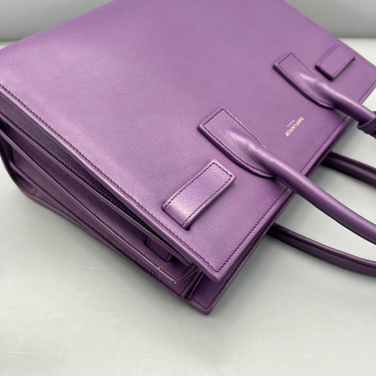 Saint Laurent - Sac de Jour - Leather - Purple - (Small)