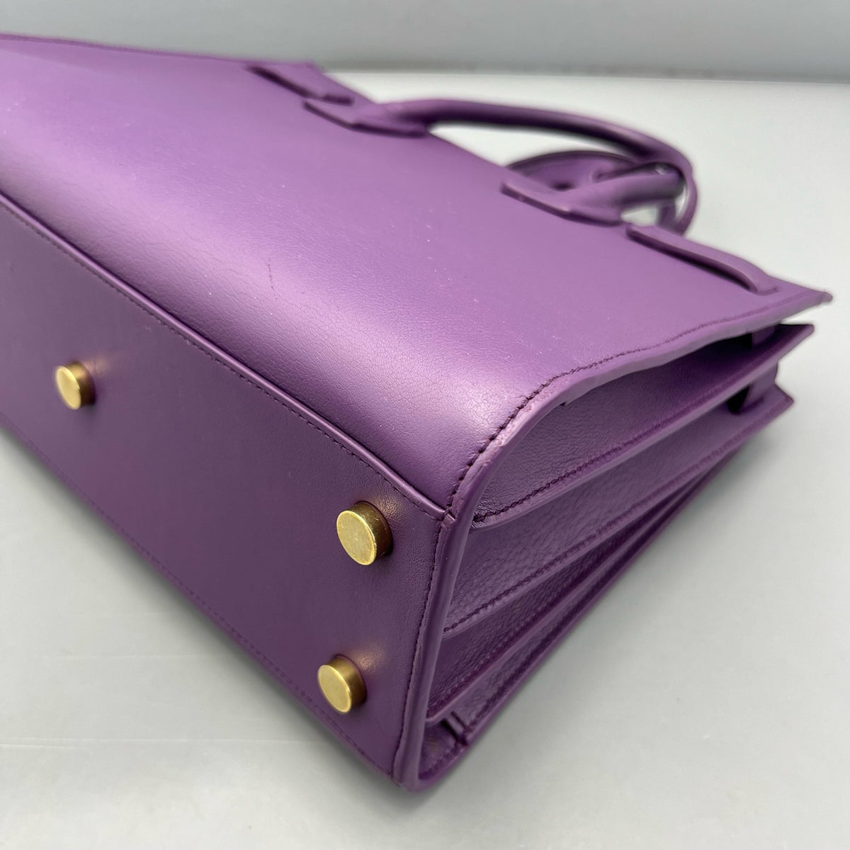 Saint Laurent - Sac de Jour - Leather - Purple - (Small)