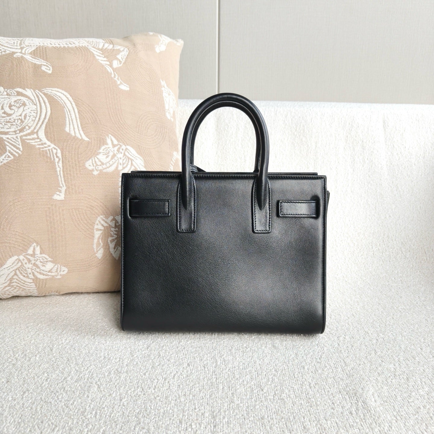 Saint Laurent - Sac de Jour Limited Edition Star & Moon Gem - Cowhide leather - Black - (mini)