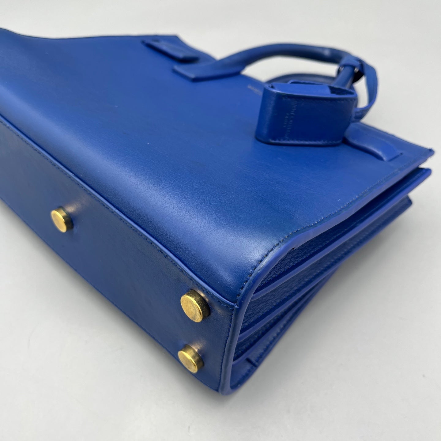 Saint Laurent - Sac de Jour Nano - Leather - Blue - (mini)