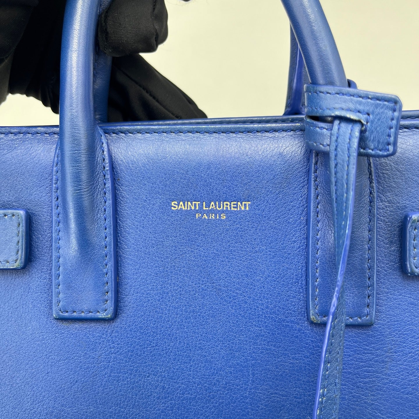 Saint Laurent - Sac de Jour Nano - Leather - Blue - (mini)