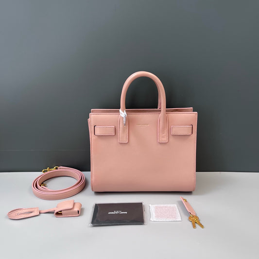 Saint Laurent - Sac de Jour Nano - Leather - Pink - (mini)