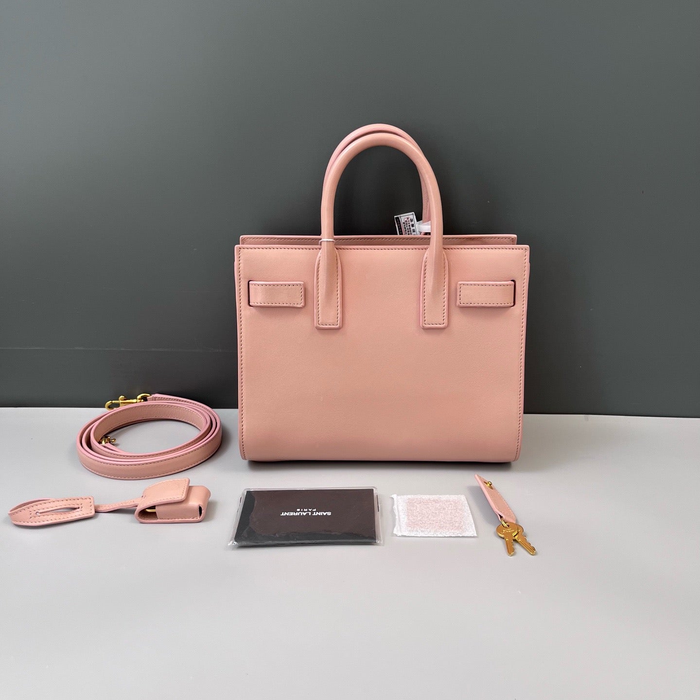 Saint Laurent - Sac de Jour Nano - Leather - Pink - (mini)