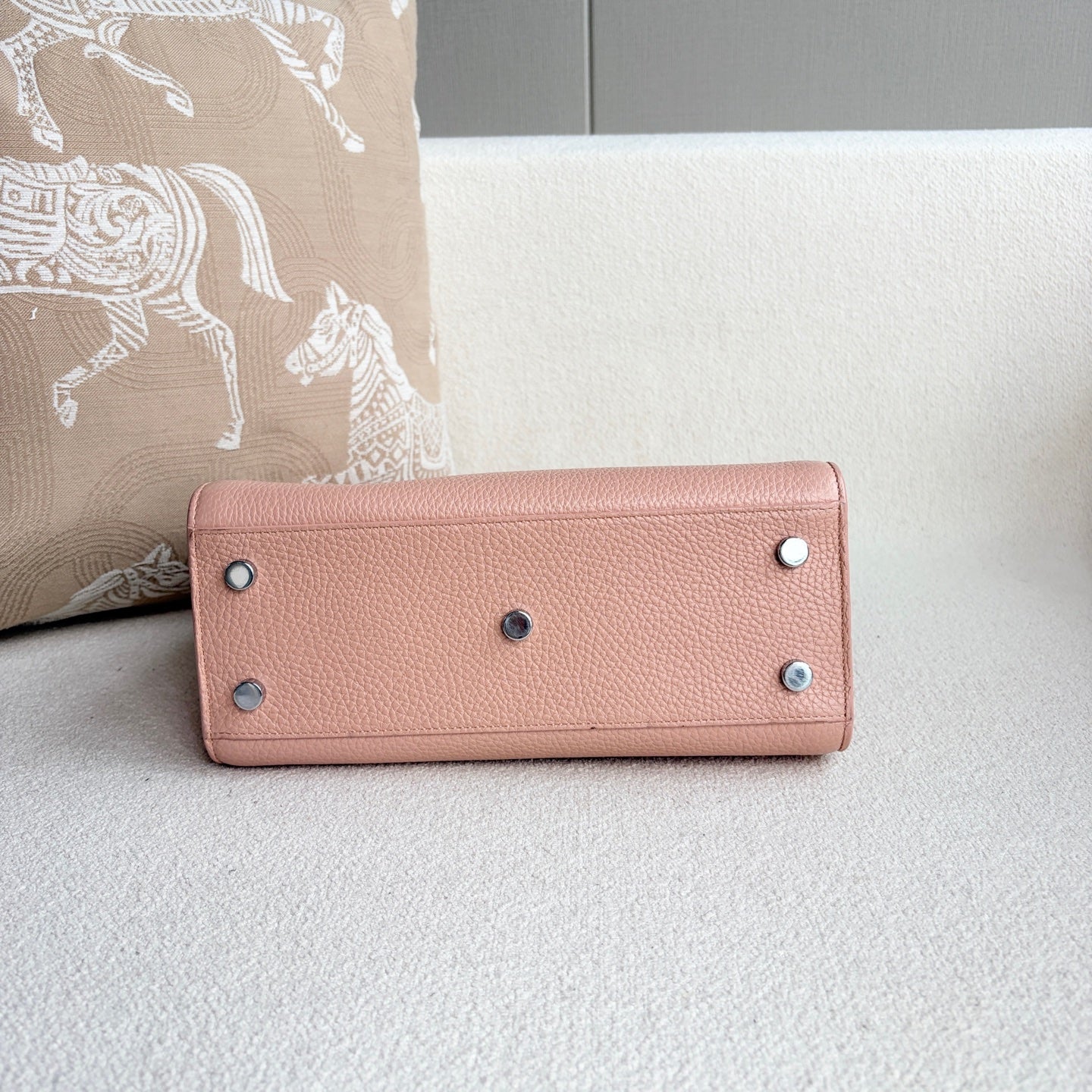 Saint Laurent - Sac de Jour - Pebbled leather - Pink - (small)