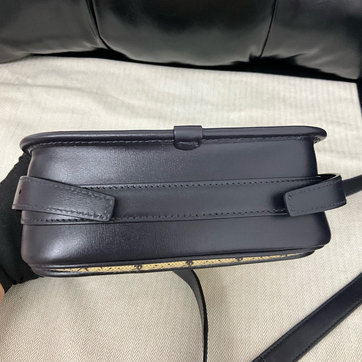 Saint Laurent - Saddle Bag - Cloth - Beige - (small)