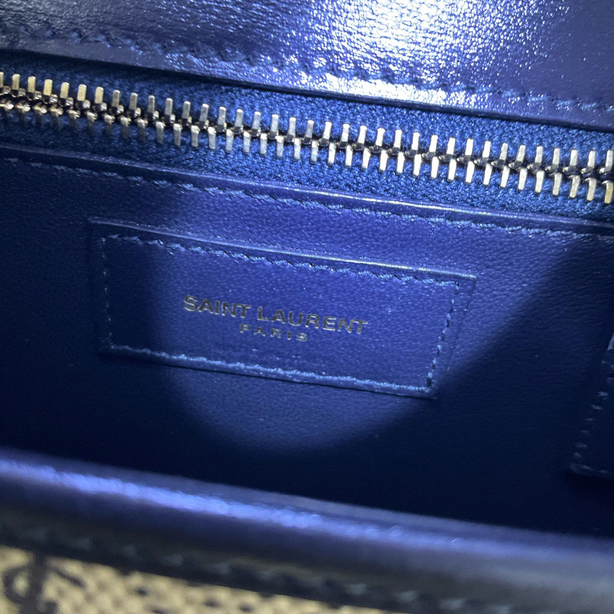 Saint Laurent - Saddle Bag - Cloth - Beige - (small)