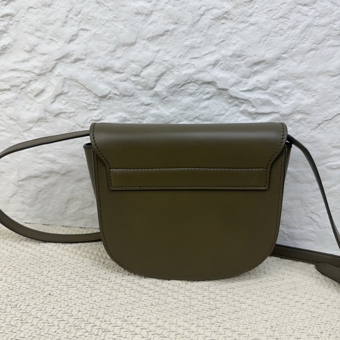 Saint Laurent - Saddle Bag - Leather - Green - (Small)